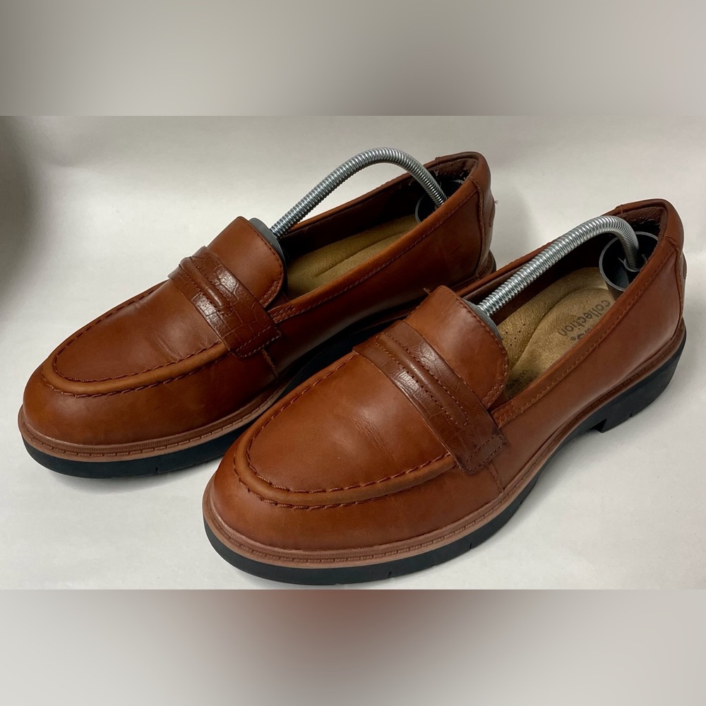 Clark Collection Penny Loafer Style Shoe
